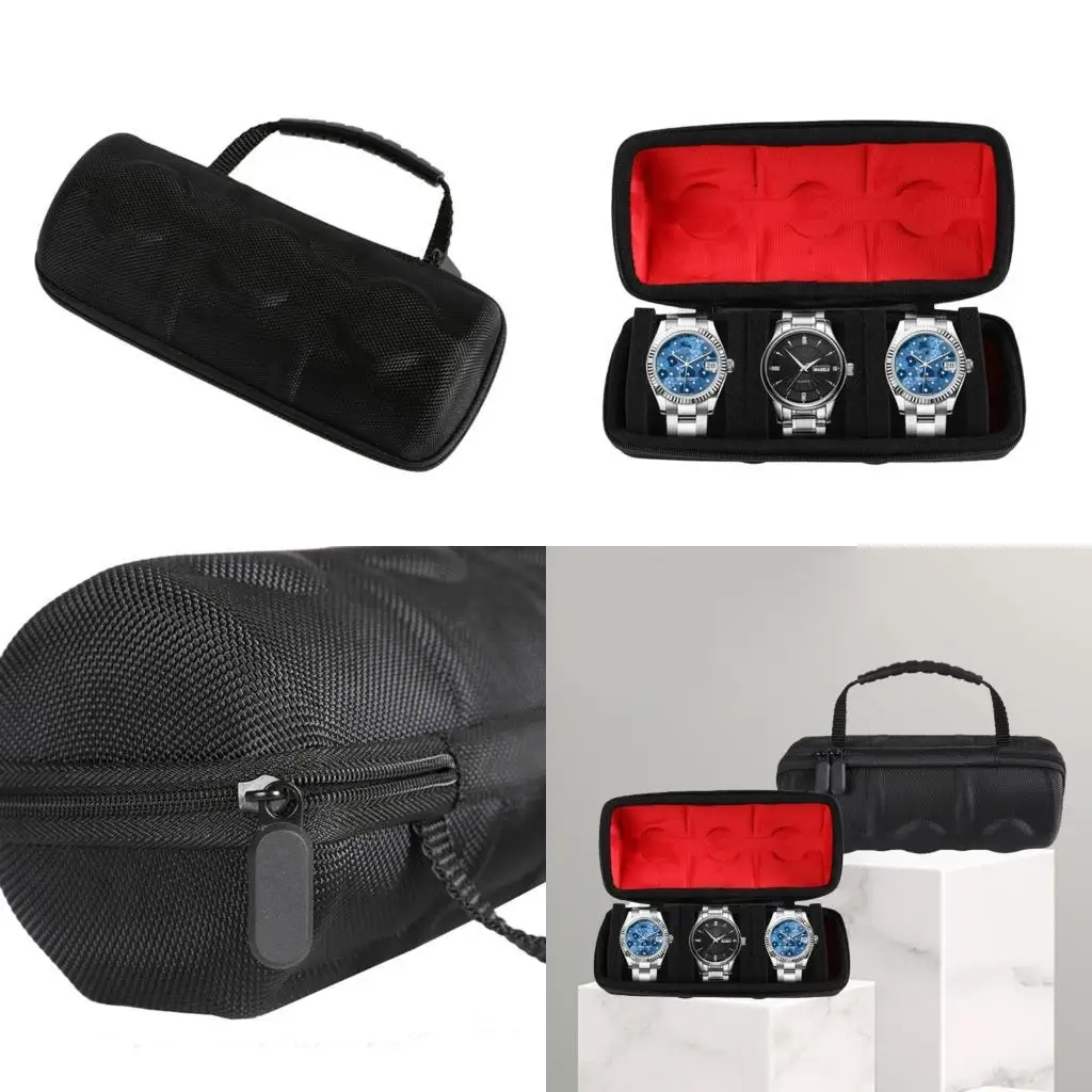 

Y1UB Storage Coin Bag Watch Wristwatch Waterproof Portable Drop-resistant Storage Box