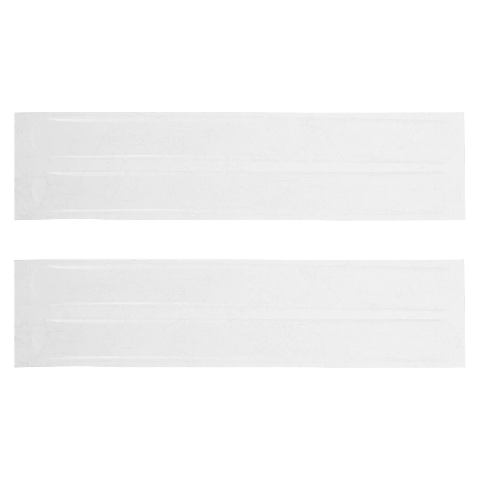 2 Pcs Bumper Strip Car Protector Trim Guard Sticker Anti Scratch Door Door-side Anti-scratch