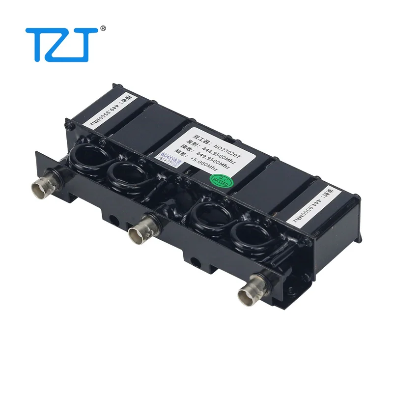 TZT 20W UHF Duplexer 400Mhz-470Mhz UHF Repeater Duplexer BNC Interface for Service Radio Stations