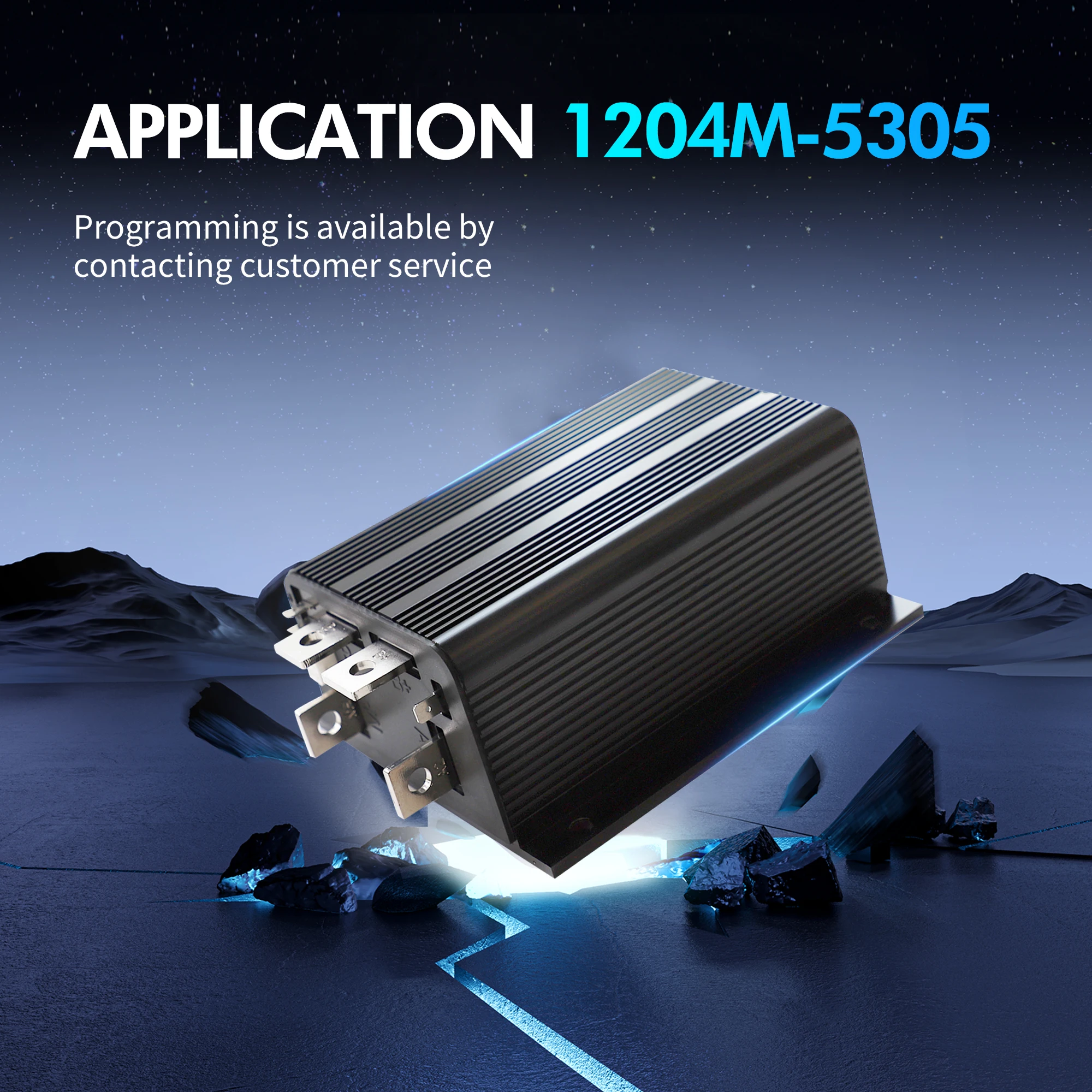 

DC Motor Speed Controller 48V 325A 0-5k 1204M-5303 1204M-5305 Compatible with Curtis EZGO Club Car Golf Cart US