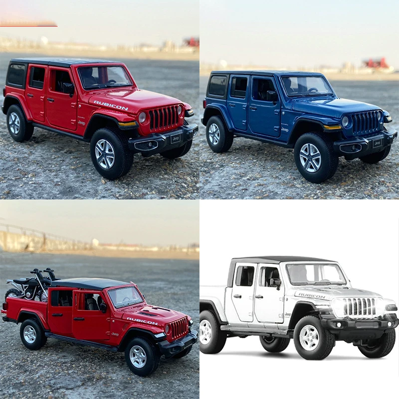 

1:32 Wrangler Sahara Gladiator Off-road Alloy Car Model Children's Toy Gift Collection Ornaments