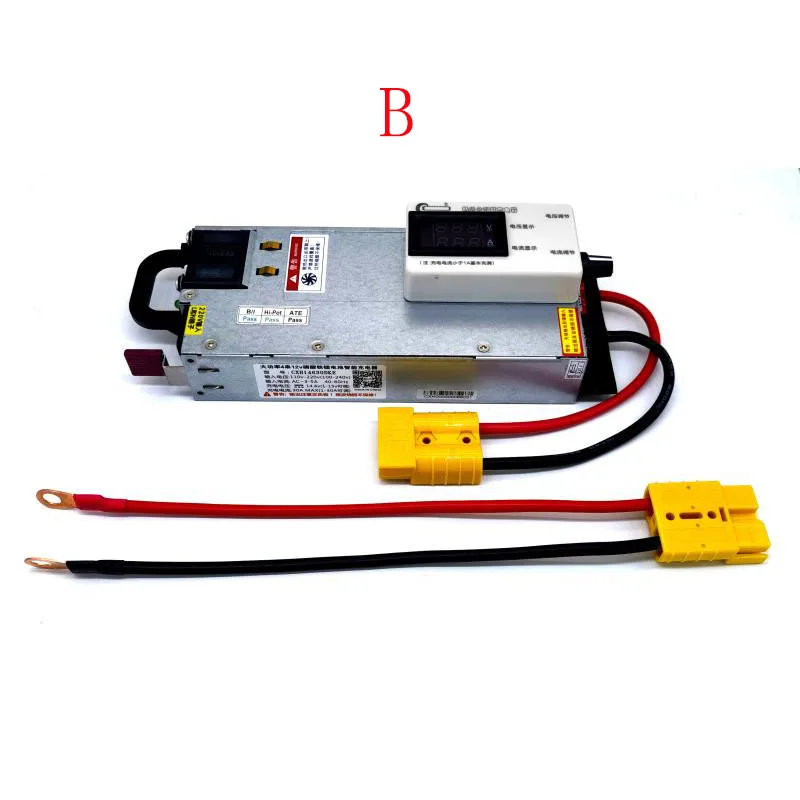 Adjustable Charger 3.65V 4.2V 12.6V 13.8V 1-14.6V True 30A For Lithium Iron Phosphate Ternary Lithium, Polymer Lead-acid Battery