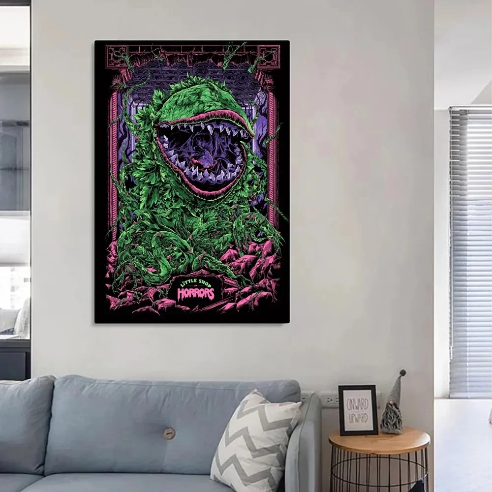 Little Shop of Horrors Poster No Framed Poster Kraft Club Bar Paper Vintage Poster Wall Art Painting Bedroom Study Stickers