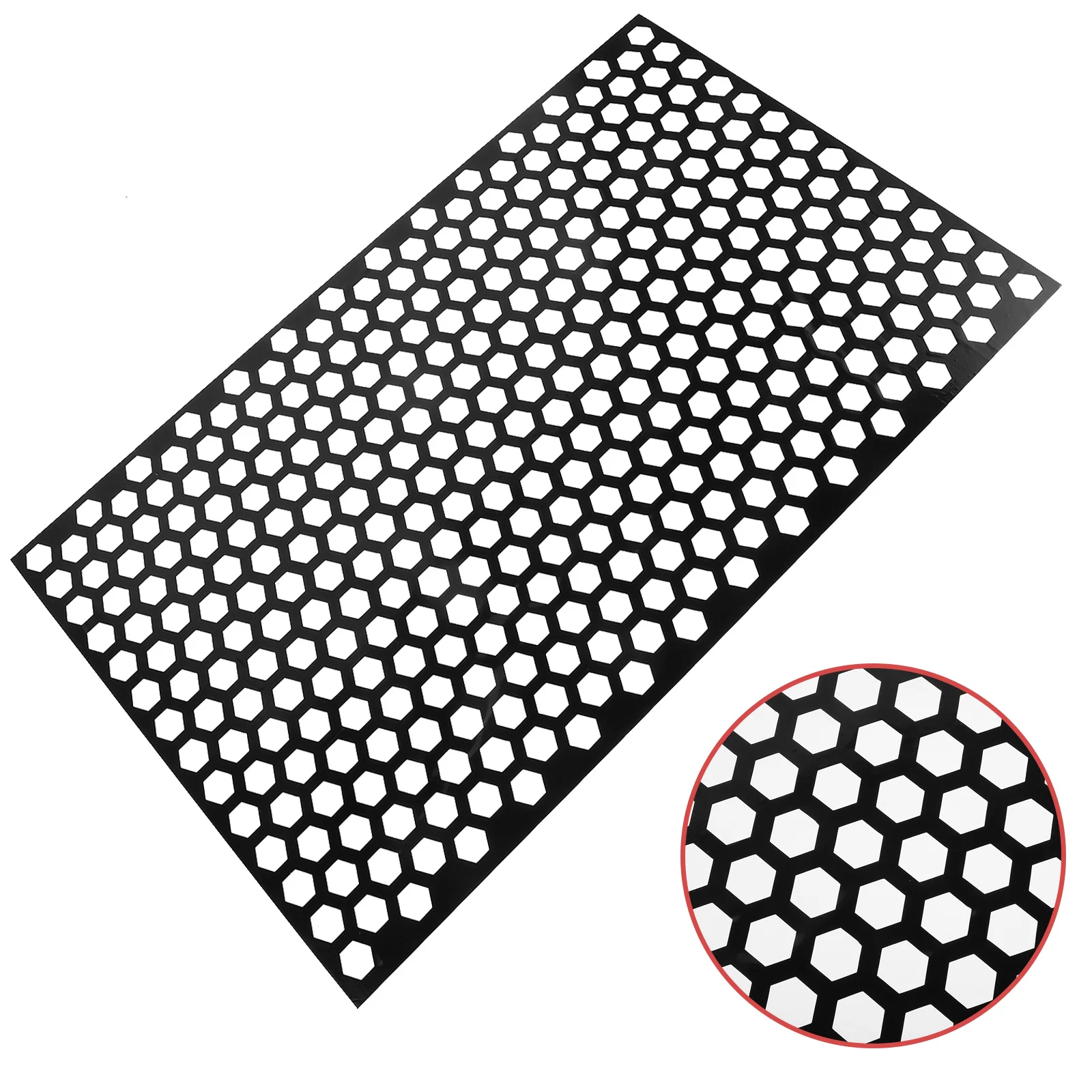 

Car Tail Light Honeycomb Sticker Stylish PVC Decals Easy Install Exterior Decor Unique Design Long Lasting Car Sticker