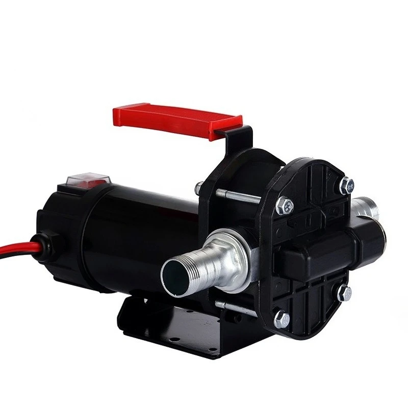 12V 24V DC Electric Oil Transfer Pump Large Flow Self Priming Pump For Diesel Gear Oil Hydraulic Oil