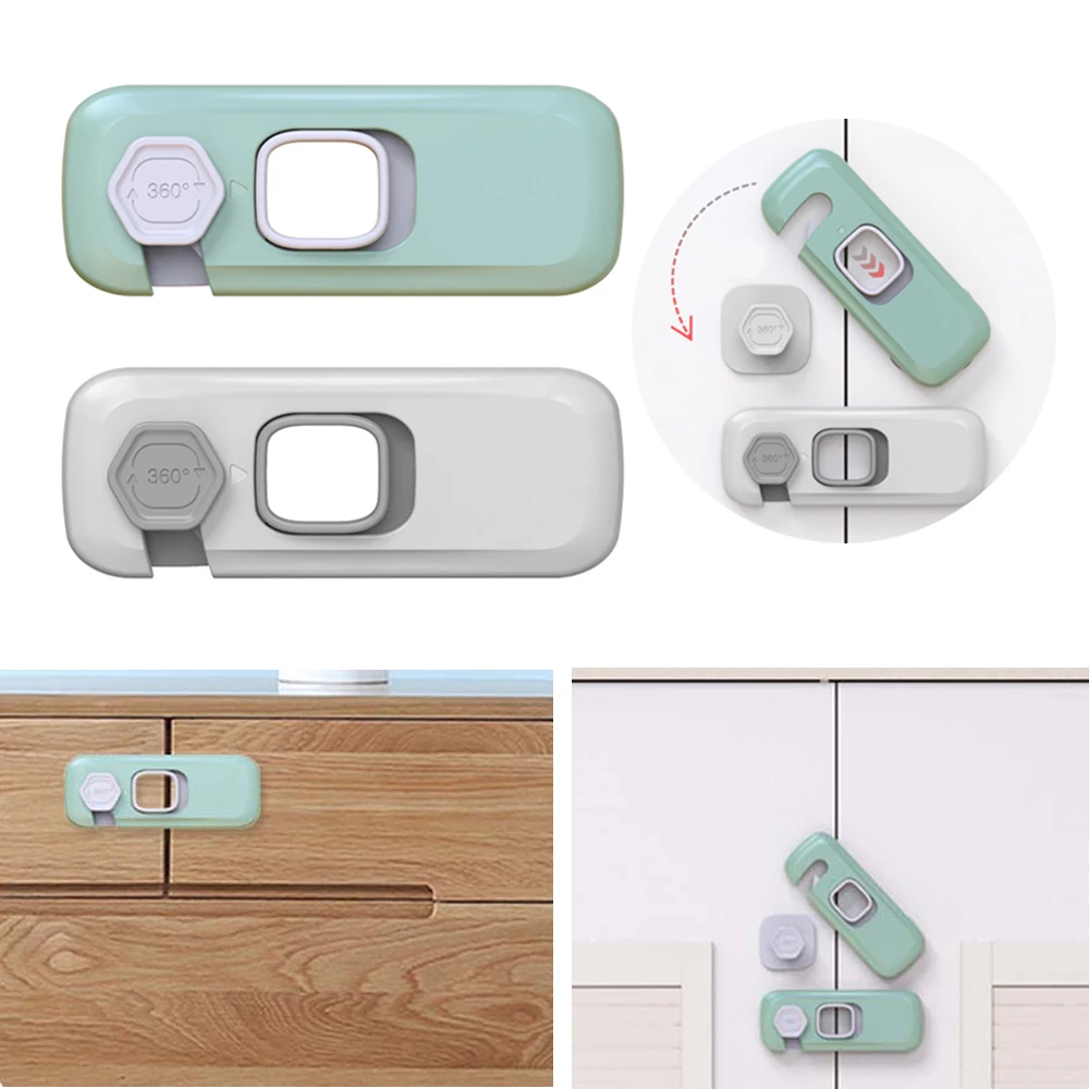 

Baby Anti-Pinch Protection Freezer Refrigerator Closing Buckle Door Locks Child Safety Lock Housing Safety