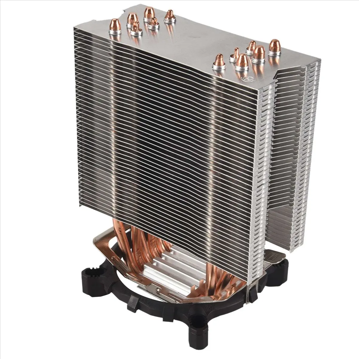 

(BAAY) Fanless CPU Cooler 12Cm Fan 6 Copper Heatpipes Fanless Cooling Radiator for LGA 1150/1151/1155/1156/775 AMD