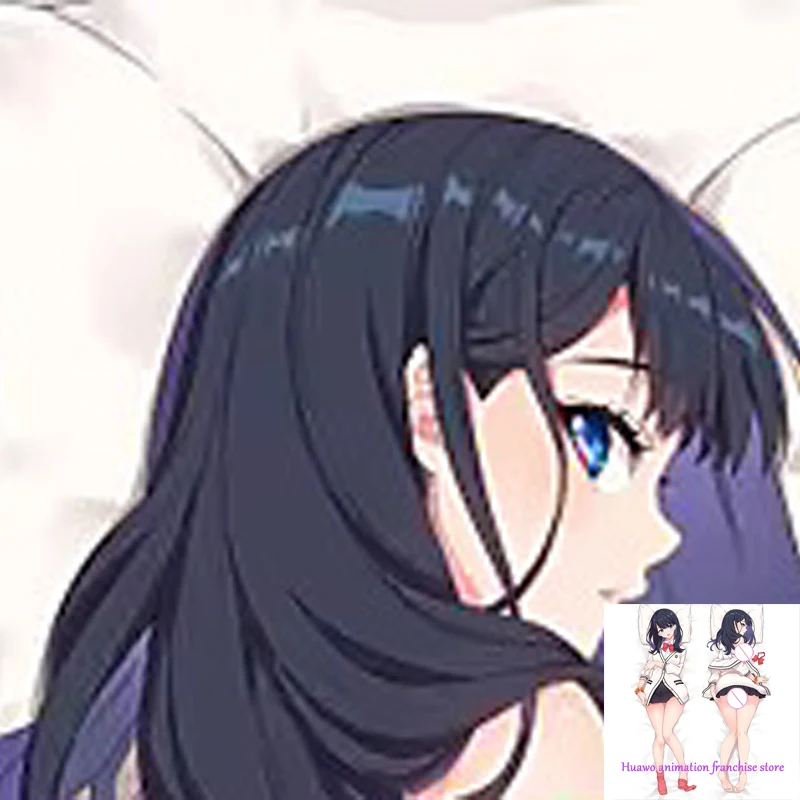 

Anime Dakimakura Pillow Takarada Rikka 2-Side Print Pillowcase Hugging Body Cushion Cover Otaku Waifuristmas Decoration 2023