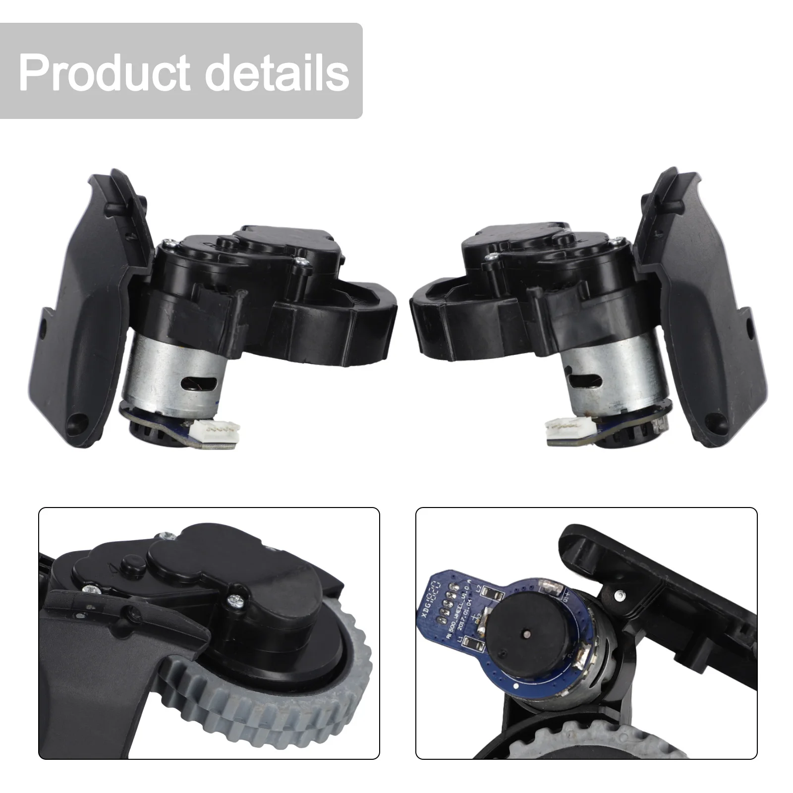 Rueda izquierda/derecha para jardín, suministros para el hogar, rueda izquierda, rueda derecha, asistencia a caminar, accesorios para aspiradoras