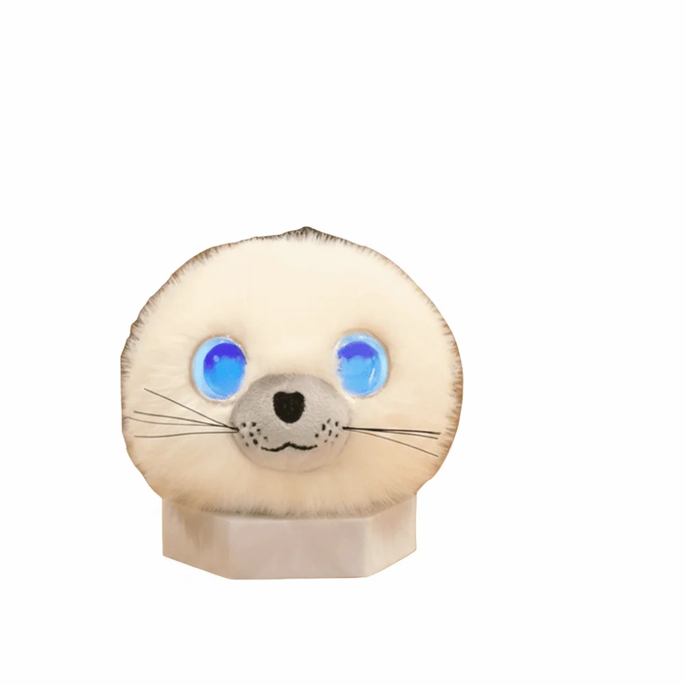 66 Languages Interactive AI Plush Companion Pendant Emotional Support Plush Cute Design AI Cat Keychain Winking Interaction