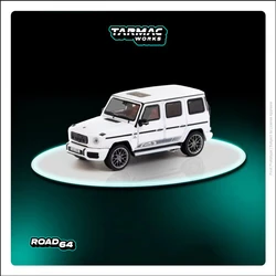 TW 1:64 G 63 Edition 55 WHITE Diecast Diorama Car Model Collection Toys Tarmac Works