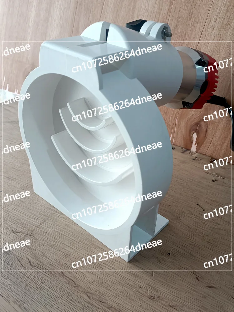 

plastic docking device pipe electric chamfering machinePP PE ultra-quiet drain pipe electric chamfering device
