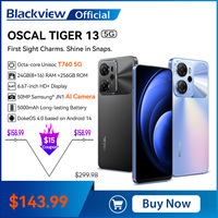 [World Premiere] Blackview OSCAL TIGER 13 Smartphone 5G 6.67'' Display, T760, 8GB+256GB, 50MP AI Camera 5000mAh NFC Android 14