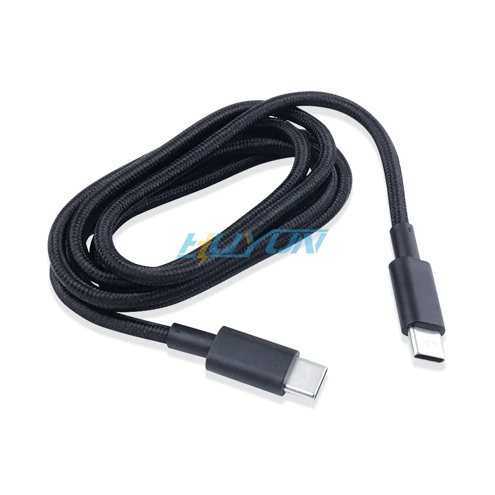 1.2m Charging line For ASUS ROG Double Type-c Universal PD Protocol braided Network Quick Charge cable