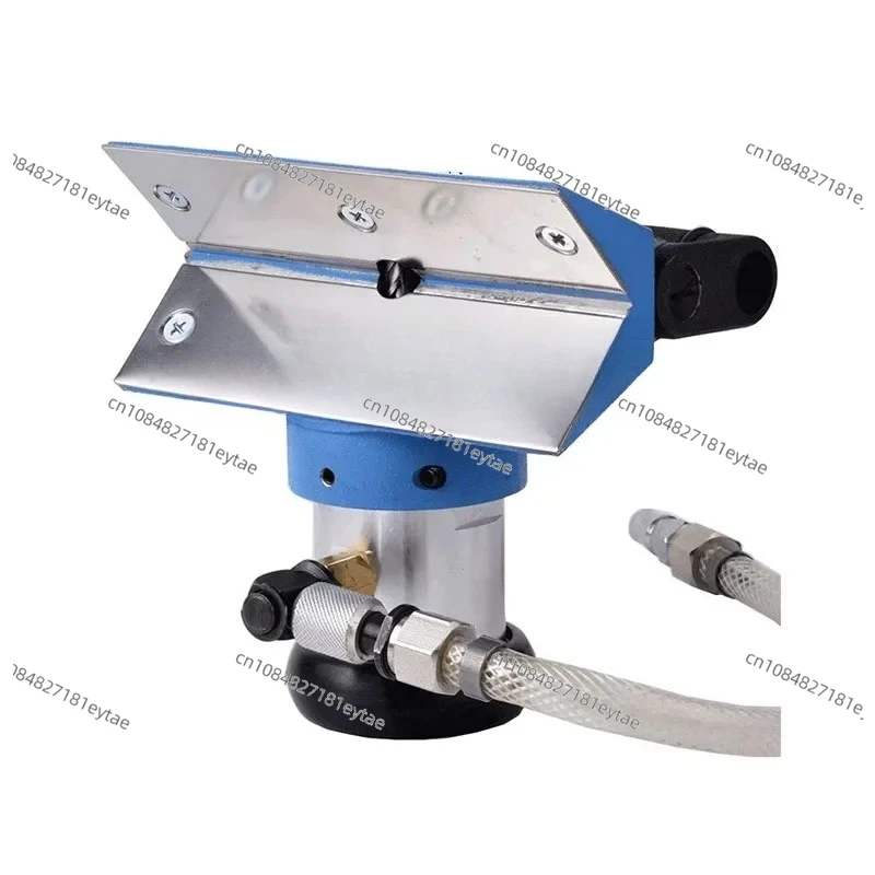 Pneumatic Straight Edge Chamfering Machine – Portable 90° Metal Steel Deburring Tool, Horizontal Fixed