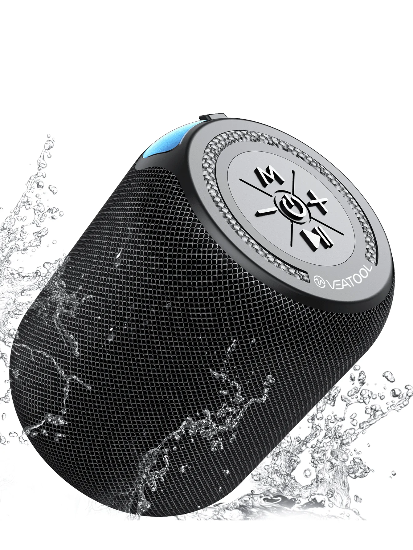 

Perfect gift,Bluetooth Speakers Portable Lightweight V5.0 With 360° Stereo Sound Small Portable Waterproof Speaker With Pairing/AUX/TF-Card Input For Home/Party/Outdoor/Beach,Perfect gift