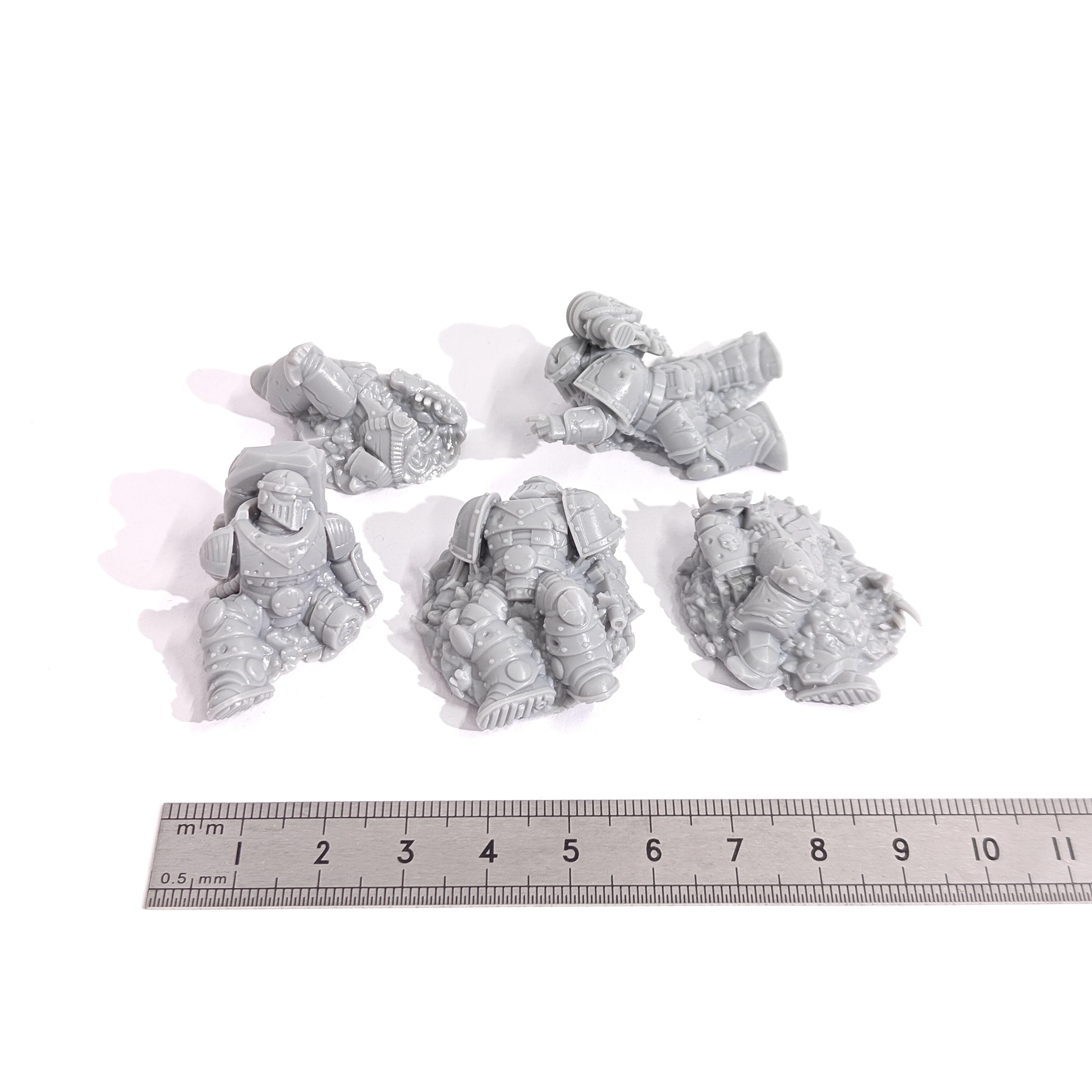 Garage Kits Table Top Miniatures Human body resin kits figure unpainted miniatures (5 bodys) kt002