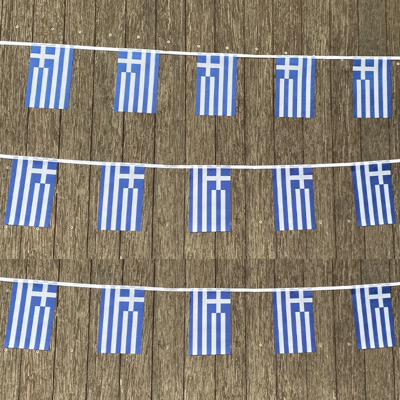 xvggdg   20pcs/set     greece  bunting flags Pennant String Banner Buntings Festival Party Holiday