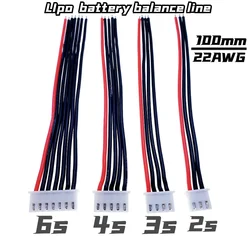 Rc lipo bateria 2s 3s 4S 6s linha de extensão linha de equilíbrio linha de carregamento 22awg linha de alimentação lipo bateria balanceamento reparação