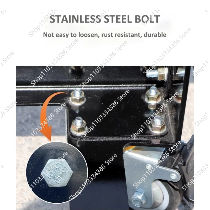 حامل عرض Jet Ski مع فرامل عجلات عالمية #4