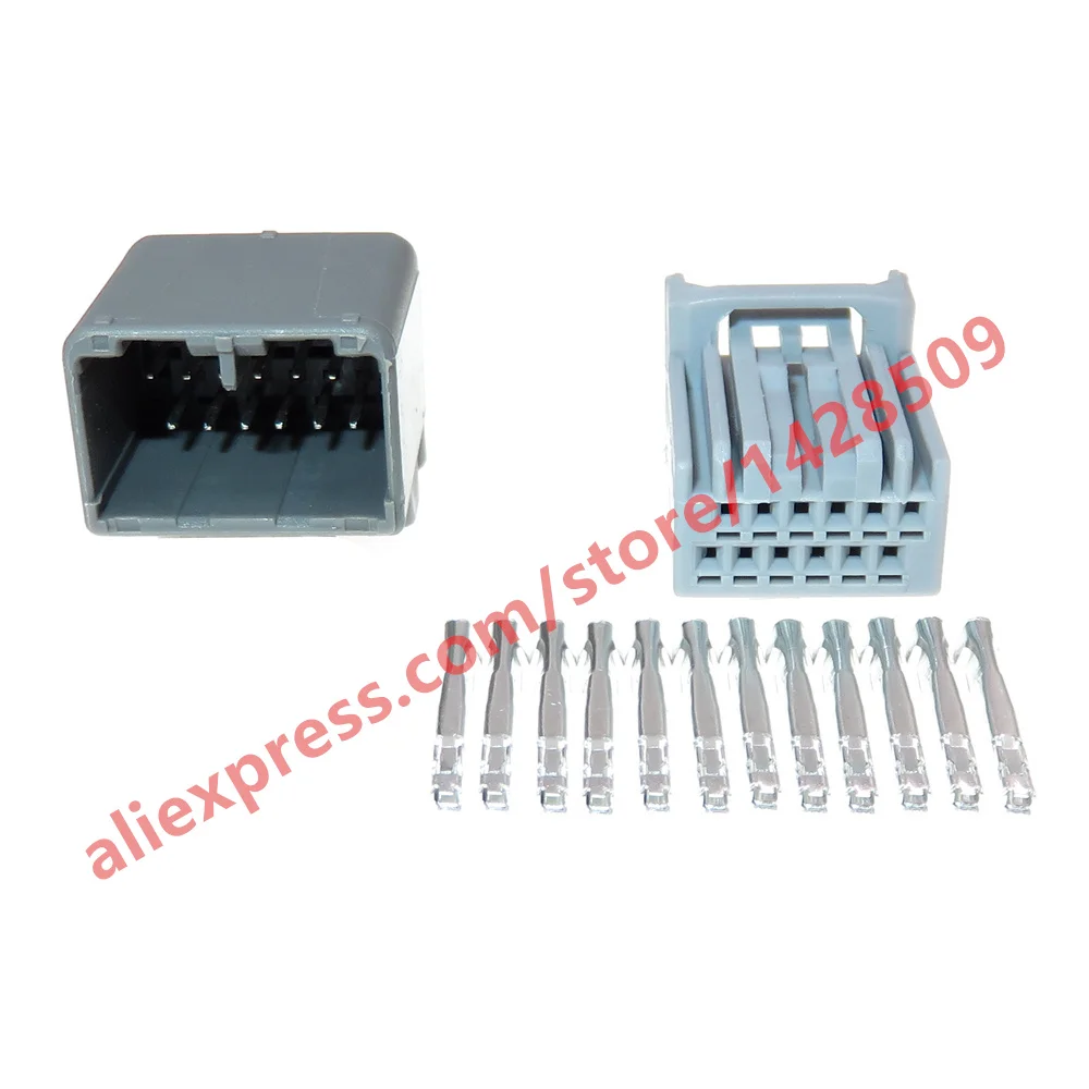 1 Set 12 Pin Auto Multimedia CD Navigation Host Unsealed Socket 0.7 Series Miniature Car Wiring Connector MX34012SF1 MX34012NF1