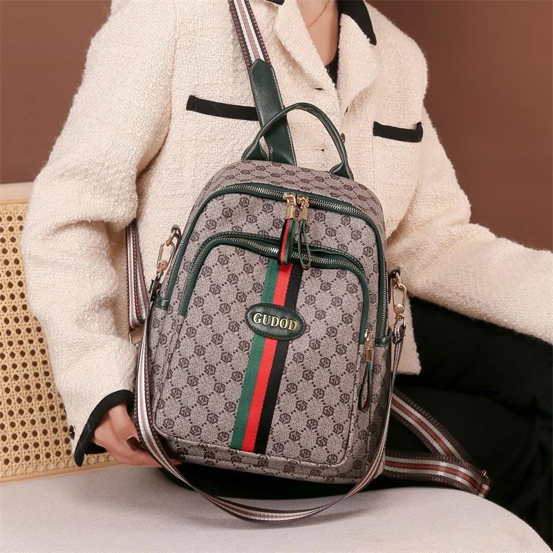 Casual Travel Large Capacity Backpack Fashion Hundreds of Backpacks Advanced Shoulder Bag Single Shoulder Bag Schoolbag