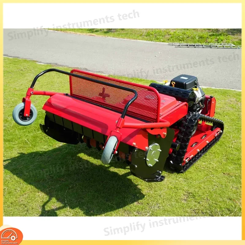 860mm Industrial Zero Turn Remote Control Lawn Mower Robot Cordless 4 Stroke Brush Cutter DIY Garden Grass Trimmer