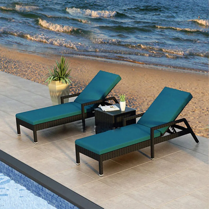 Outdoor, Bett, Balkon, Freizeit, Rattanstuhl, Outdoor, Stuhlvilla