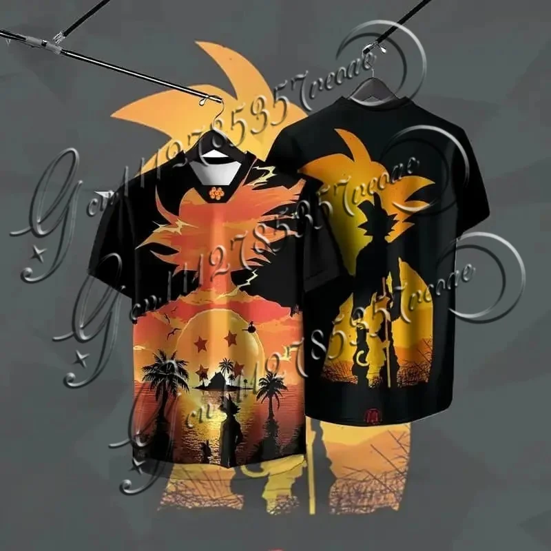 

Новая футболка унисекс с 3D-принтом по мотивам аниме Dragon Ball: Вегета, манга-панель, уличная одежда, повседневный образ для фанатов аниме