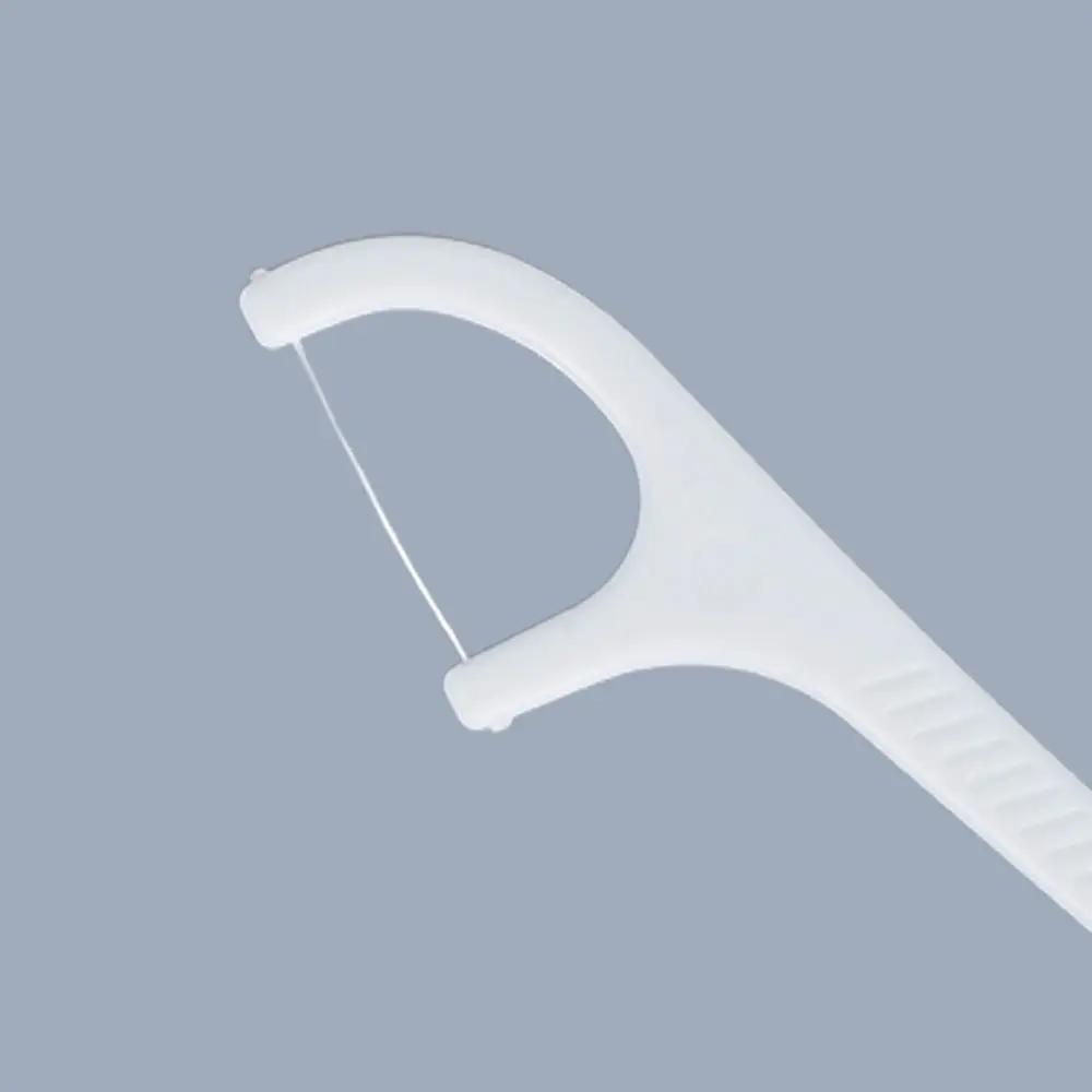 50 pz/scatola ad alta resistenza filo interdentale custodia per il trasporto filo interdentale usa e getta bastone sapore fresco scatola di filo interdentale portatile