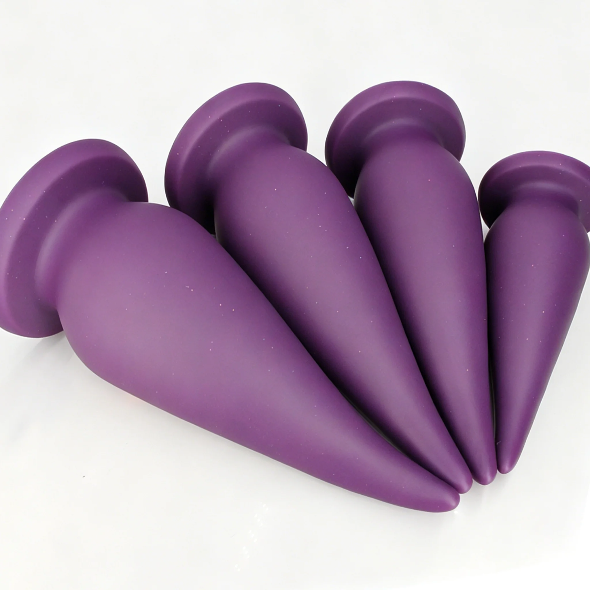 Dildos anales grandes de silicona, tallas S-XL, juguete sexual para mujeres, tapón anal, dilatador anal, pene grande, ta
