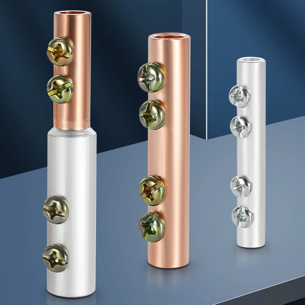 4PCS GT/GL/GTL-16/25/35/50mm2 Screw Terminal Copper Aluminum Cable Terminal Wire Connector Quick Wiring Electric Cable Connector