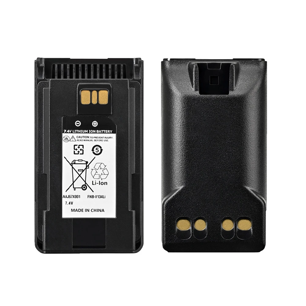 

Литий-ионный аккумулятор Walkie Talkie 2300 мАч FNB-V134Li, утолщенный аккумулятор для радиолюбителей VERTEX VX-261 VX-451 VX-456 VX-530 EVX-231 EVX531