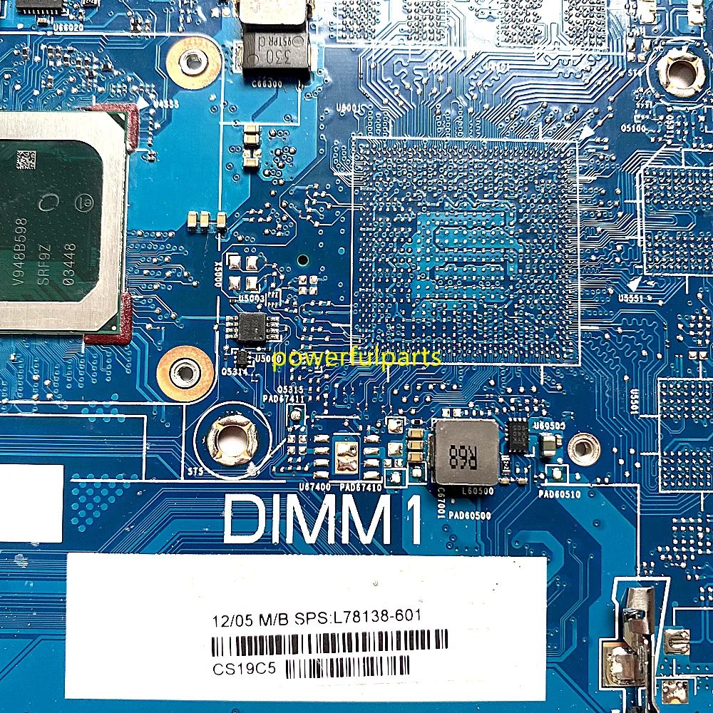 Imagem -04 - Motherboard para hp Elitebook 100 Funcionando ok 850 g6 840 g6 L62757601 L78138-601 6050a3022501-mb-a01 I58365u I59265u I7-8565u