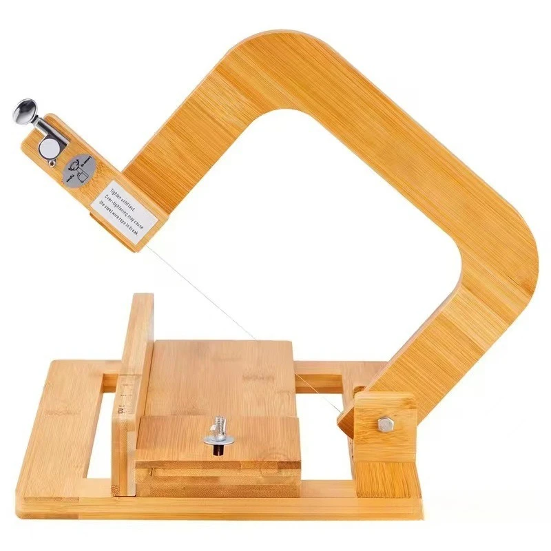 Solid Wood Handmade Soap Cutter,  Steel Wire Knife, Brake Knife Type Small Cutter