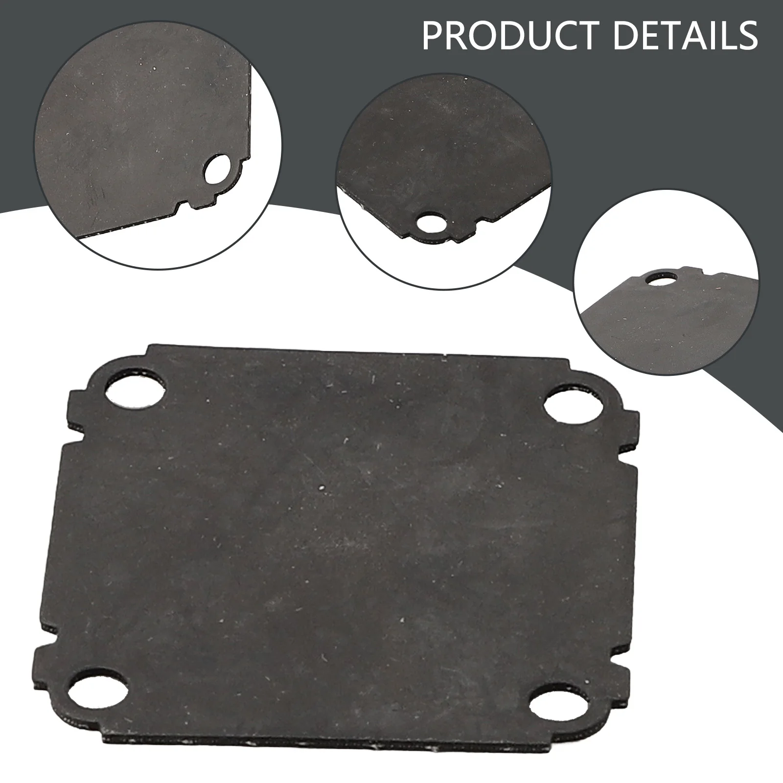 Juntas de goma para culata de compresor de aire, arandelas de interruptor de cuero = almohadilla- = automático = piezas de bomba de aire PressureSwitchPad, 1 ud.