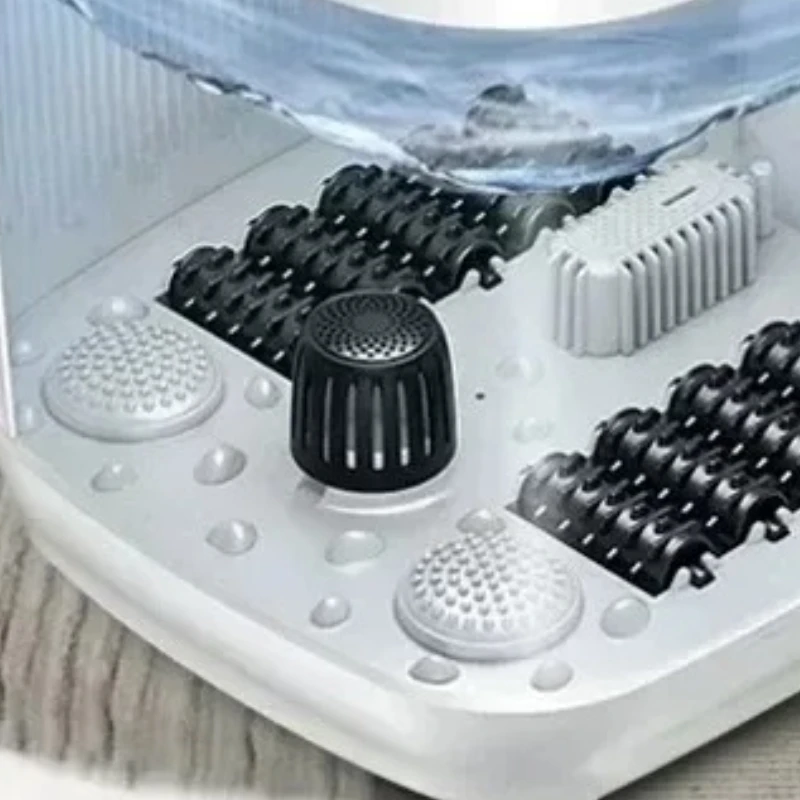 foot soaking bucket Automatic new footbath massage foot washing heatinghousehold constant temperature high deep bath bucket
