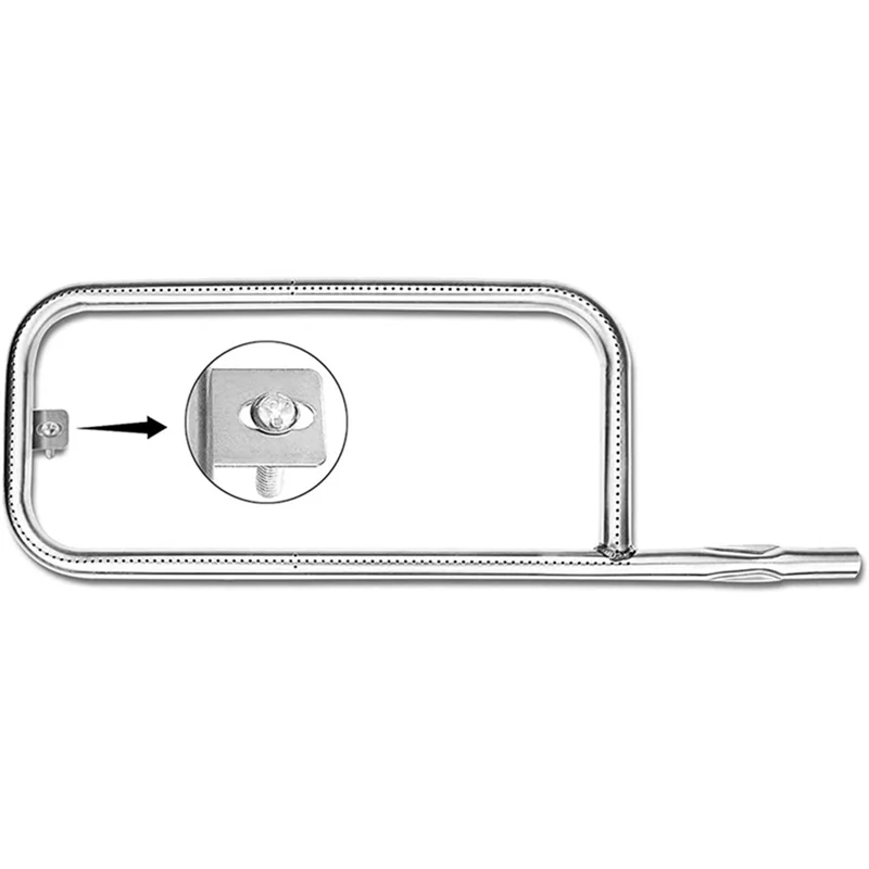 A26F-Grill Burner Tube Replace BBQ Grill Parts 304 Stainless Steel For Weber Q200 Q220 Q2000 Q2200