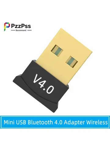 미니 USB 블루투스 4.0 어댑터 무선 동글 호환 V 4.0 USB 2.0 송신기 오디오 수신기 컴퓨터 노트북 Windows