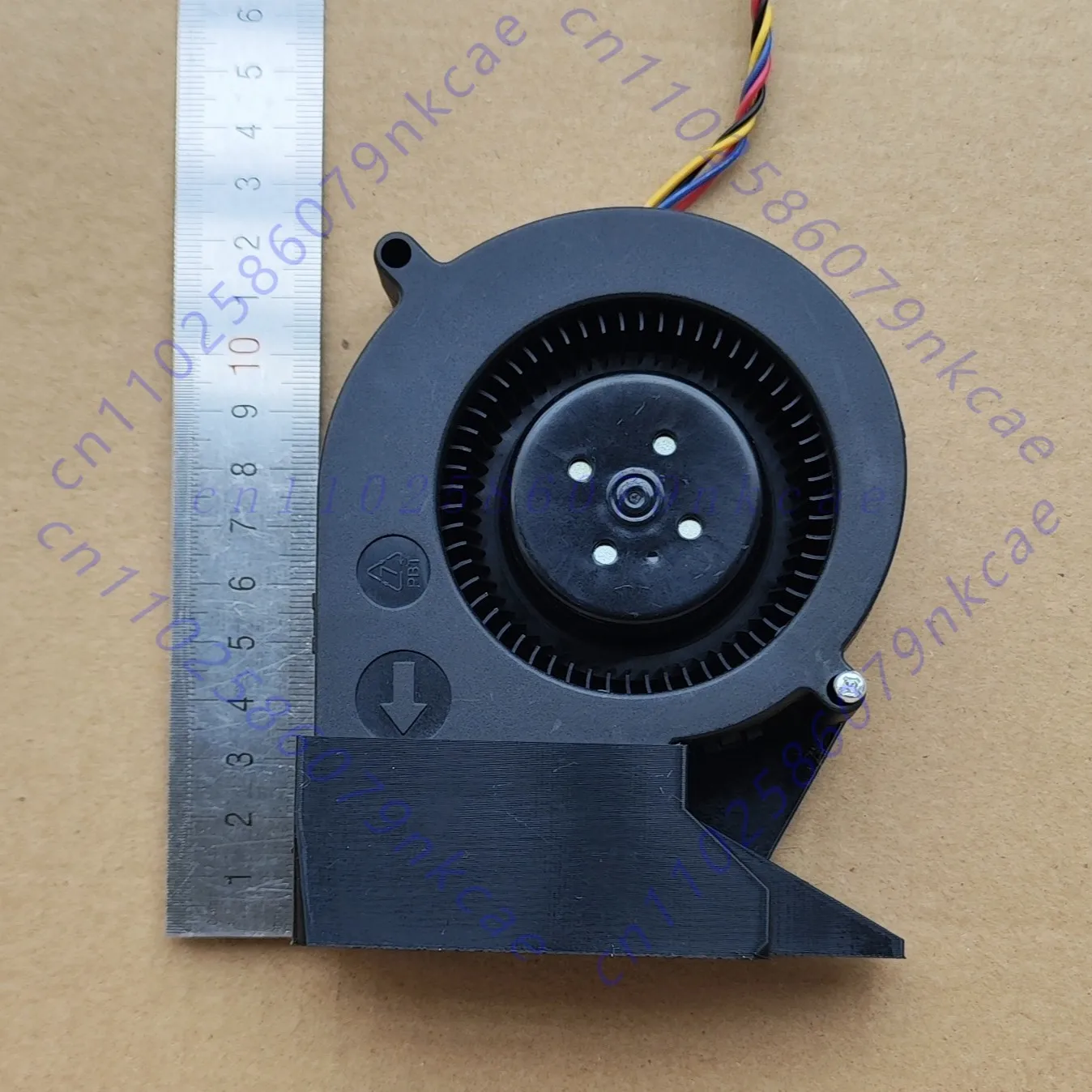 High‑Power Silent Turbo Active Fan Cooler For Hygon Z100‑DCU Z100 Graphics Card