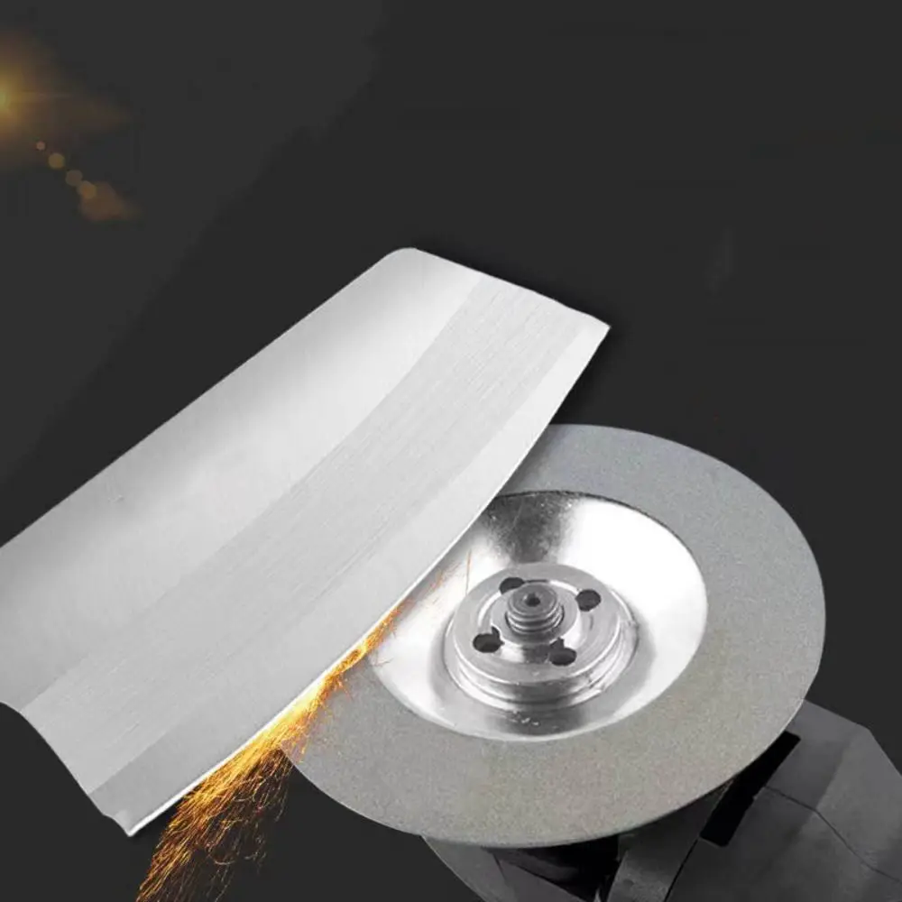 100MM Connecting Rod Polish Metal Angle Grinder Disc Diamond Sand Sharpening Stone Slice Abrasive Disc Accessories Angle grinder