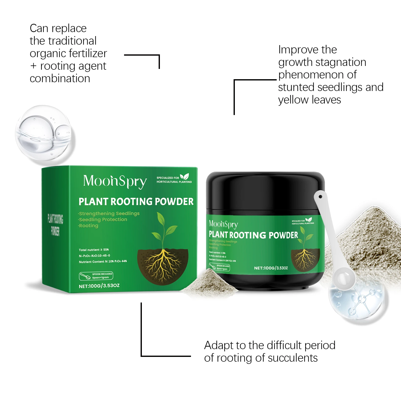 100g Plant Rooting Powder for - Rooting Hormone Powder recensione e prezzo
