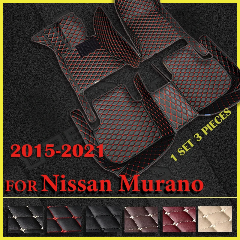 

Car Floor Mats For Nissan Murano 2015 2016 2017 2018 2019 2020 2021 Custom Auto Foot Pads Carpet Cover Interior Accessories