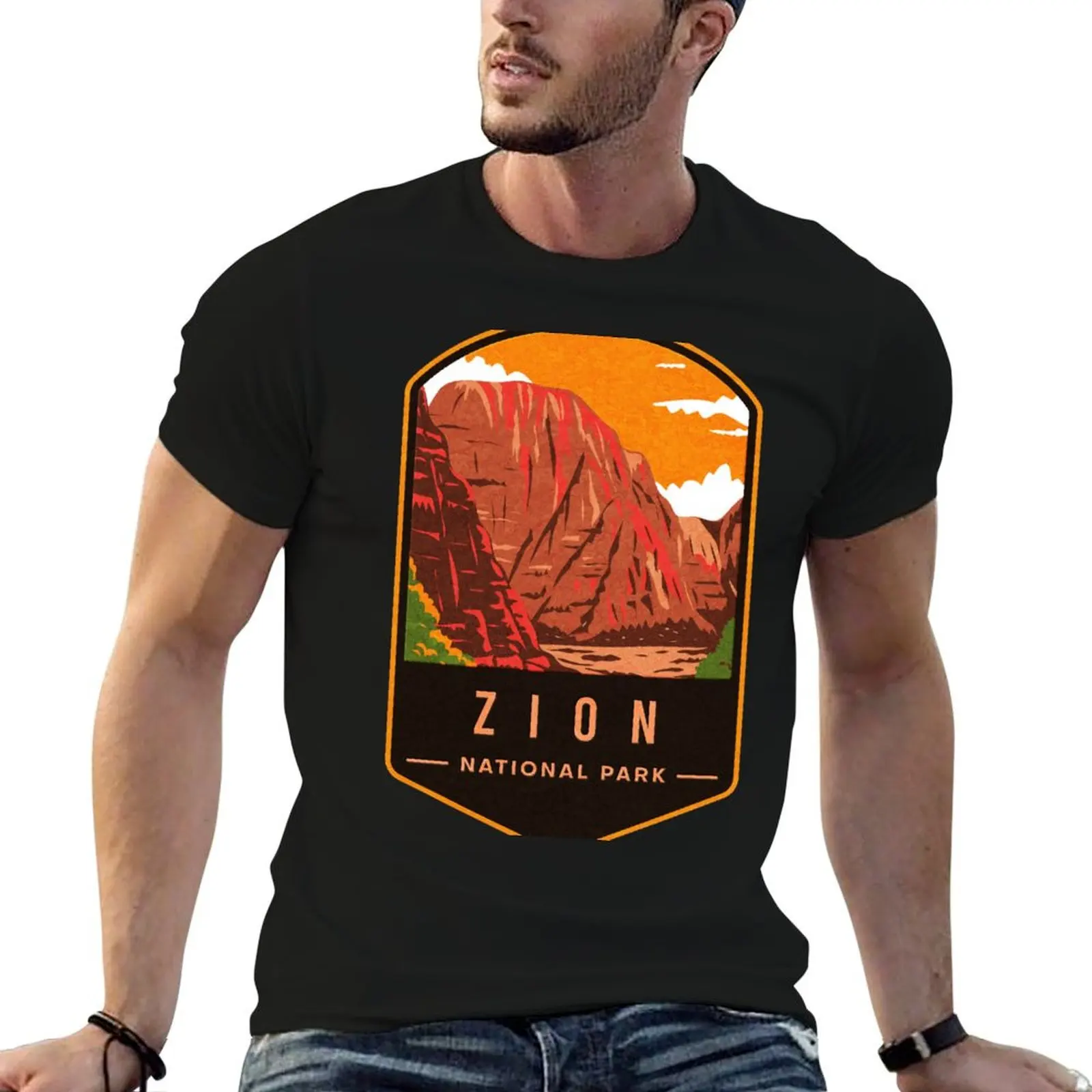 

Zion National Park T-Shirt shirts graphic tees hippie clothes mens t shirts casual stylish