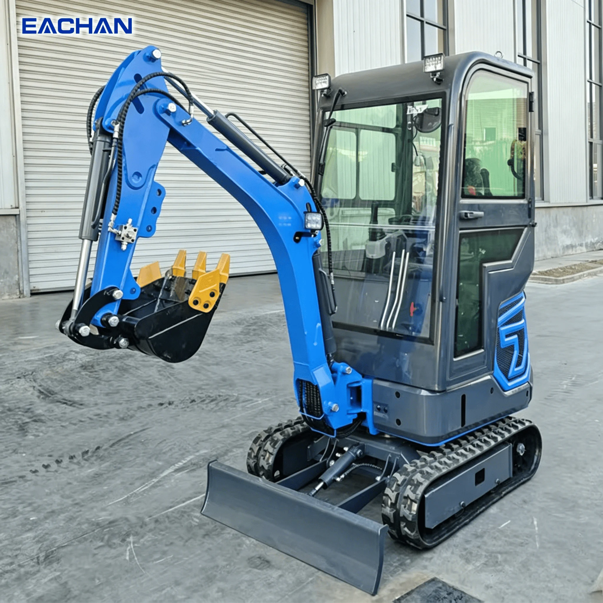 Custom 1.2 Ton Mini Excavator Compact Excavator Mini Digger Hydraulic Excavator Small Crawler Excavator Euro 5 CE EPA Factory