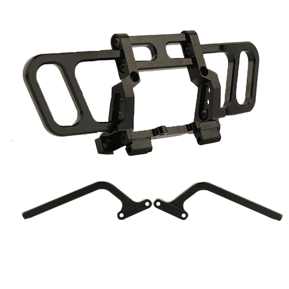 BUONO ~ Bull Bar per paraurti anteriore in metallo per Axial Wraith Spawn 1/10 RC Crawler Car Aggiornamenti Accessori parti, Nero