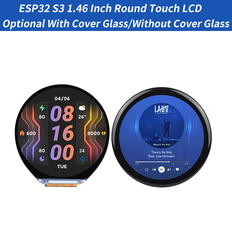 esp32-s3-146-inch-round-touch-lcd-display-development-board-support-ai-xiaozhi-wifi-bluetooth-for-arduino