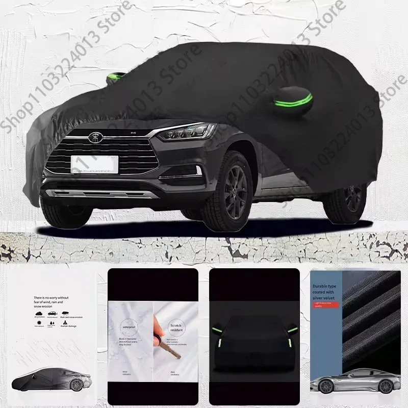 

For BYD Song Auto Anti snow Anti dust Anti uv Anti Frost Anti peeling paint And Anti Rainwater car cover Car cover black