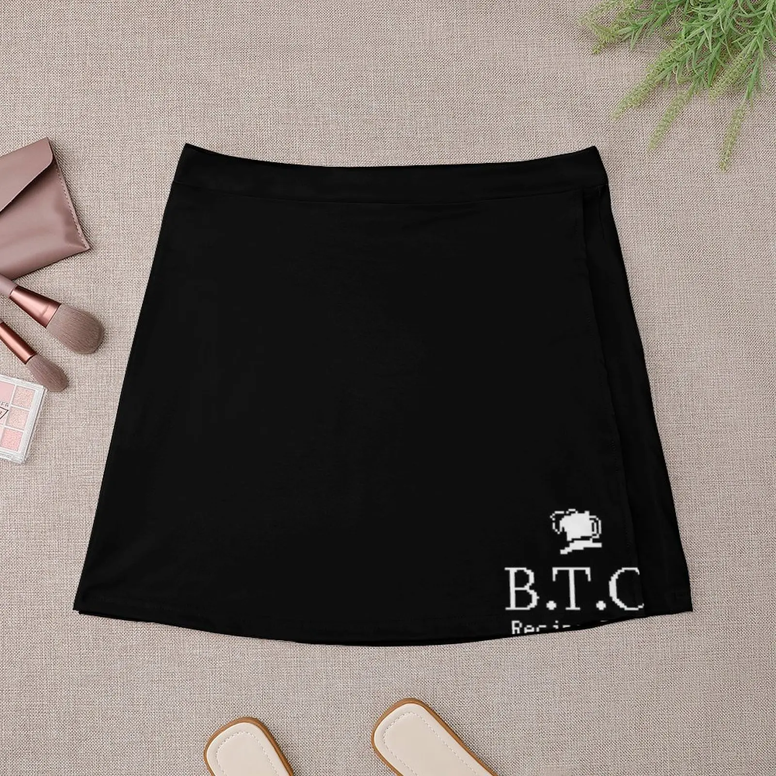 BTC Recipe Book Mini Skirt clothes for woman korean skirt elegant dresses for women novelty in clothes Mini Skirt