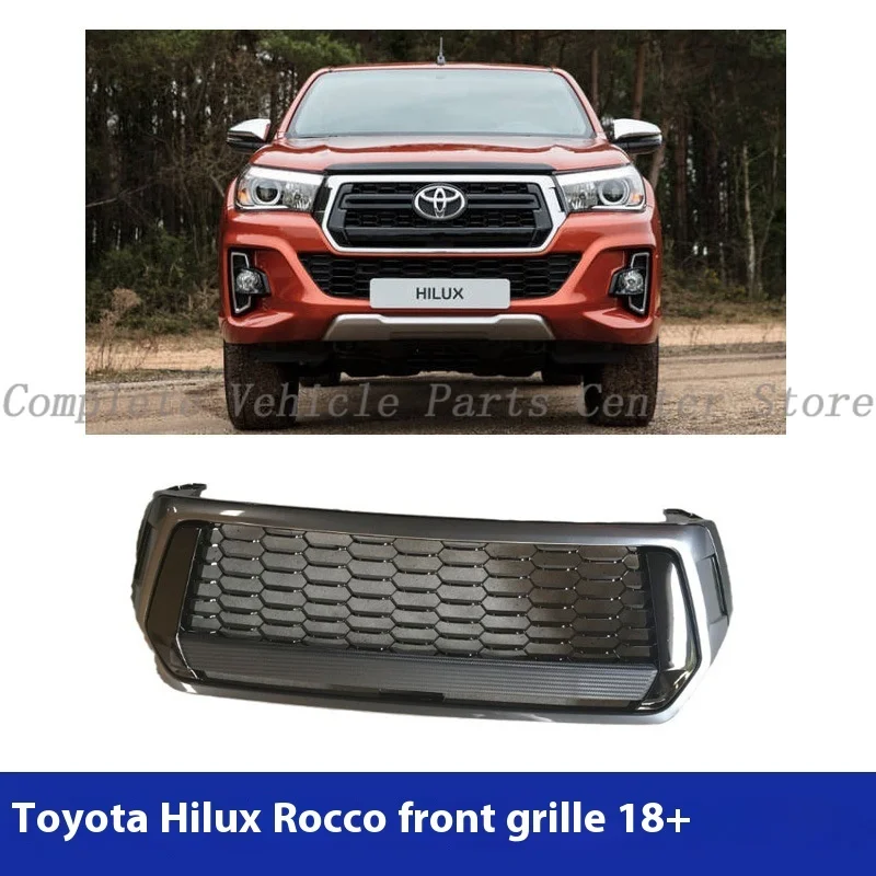 

High Quality Front Grille For Toyota Hilux ROCCO 2018+ Car Styling Mesh Grille
